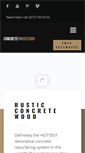 Mobile Screenshot of concreteprotectors.com